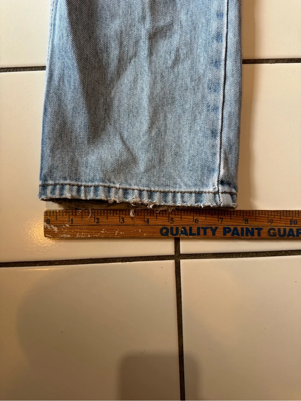 Levis has hole